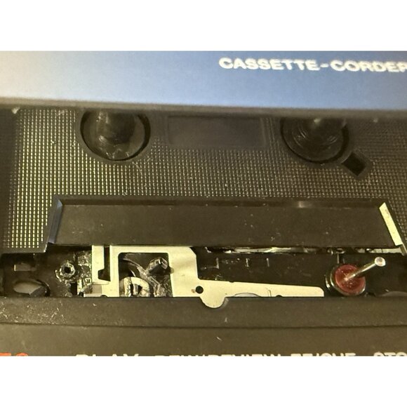 Sony Cassette Recorder Vintage TCM-929 w/Retractable Handle Works Great - Picture 8 of 11